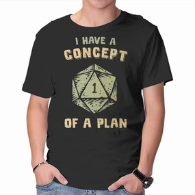 A Concept Of A Plan Printed design