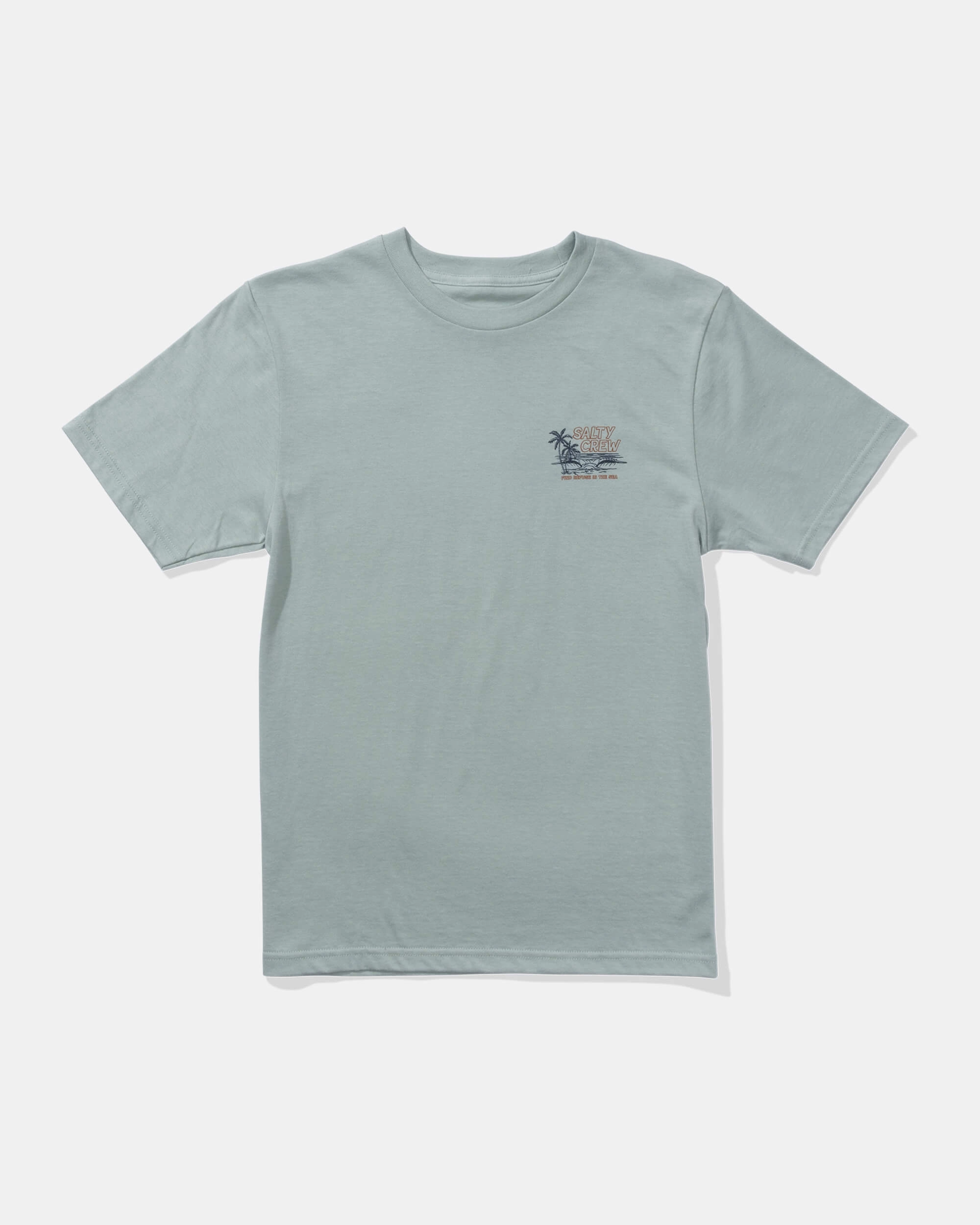 StretchKnit A Frame  Ss Tee Kids - Mackerel
