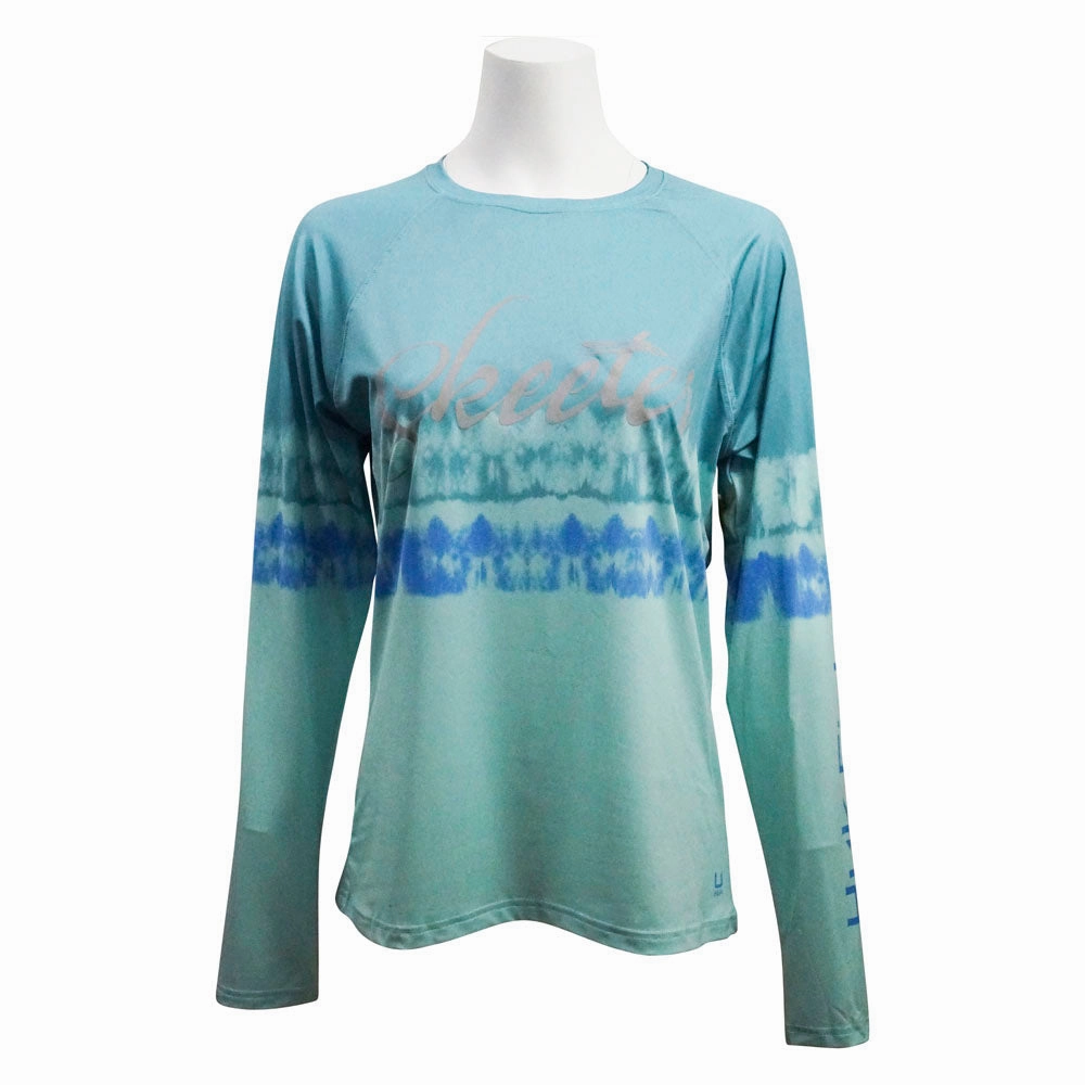 Anti Static Lining Wardrobe Staple Skeeter Huk Ladies Pursuit Long Sleeve - Salt Dye