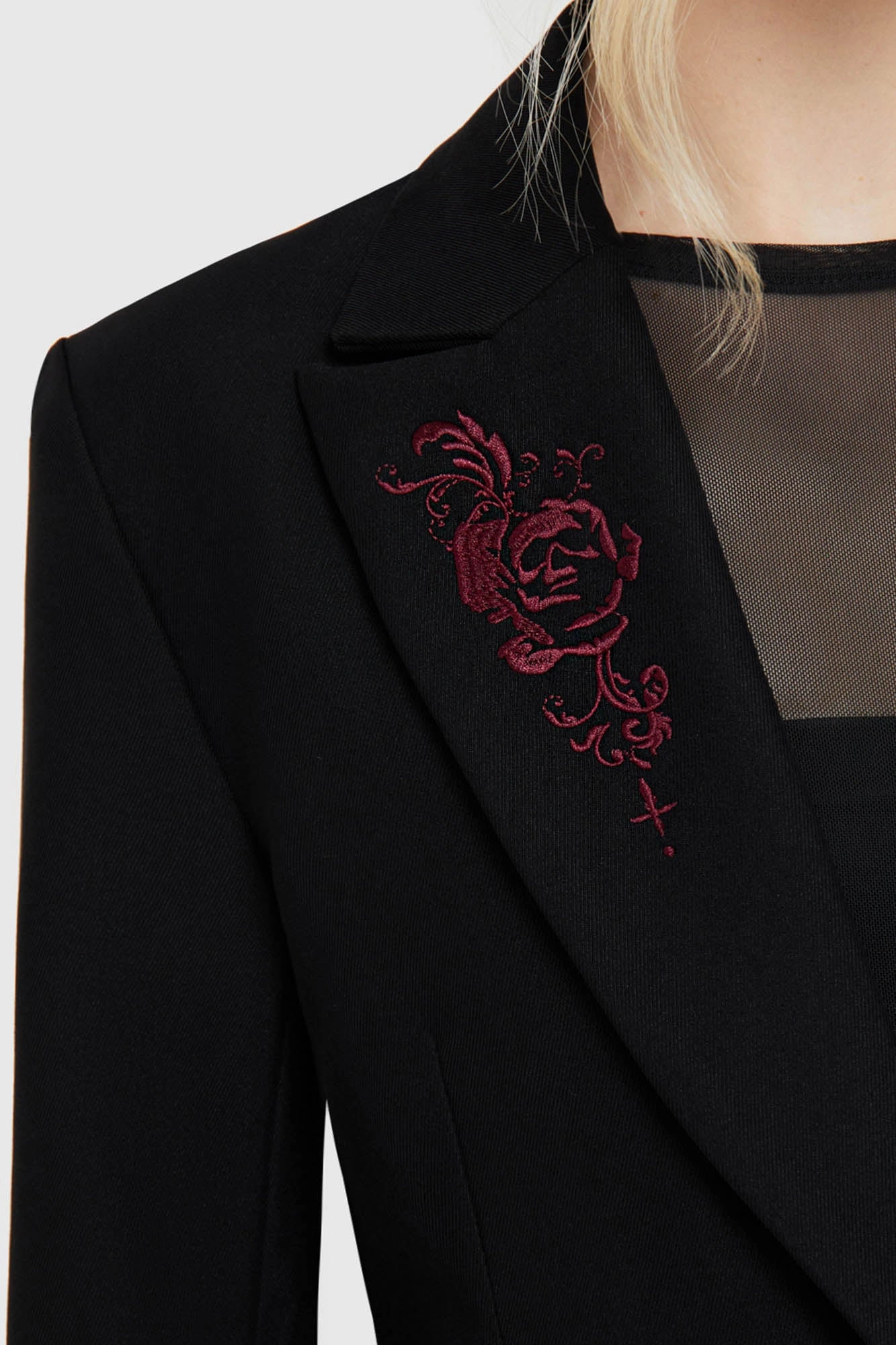 Recycled Textile Mistress Of The Night Blazer