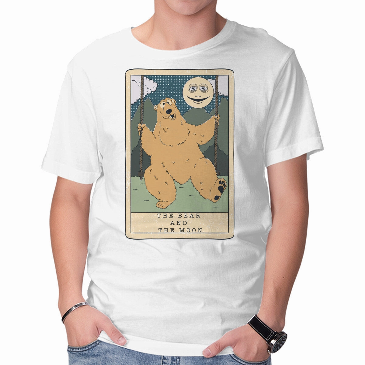 Spandex Enhanced Elasticity The Bear And The Moon