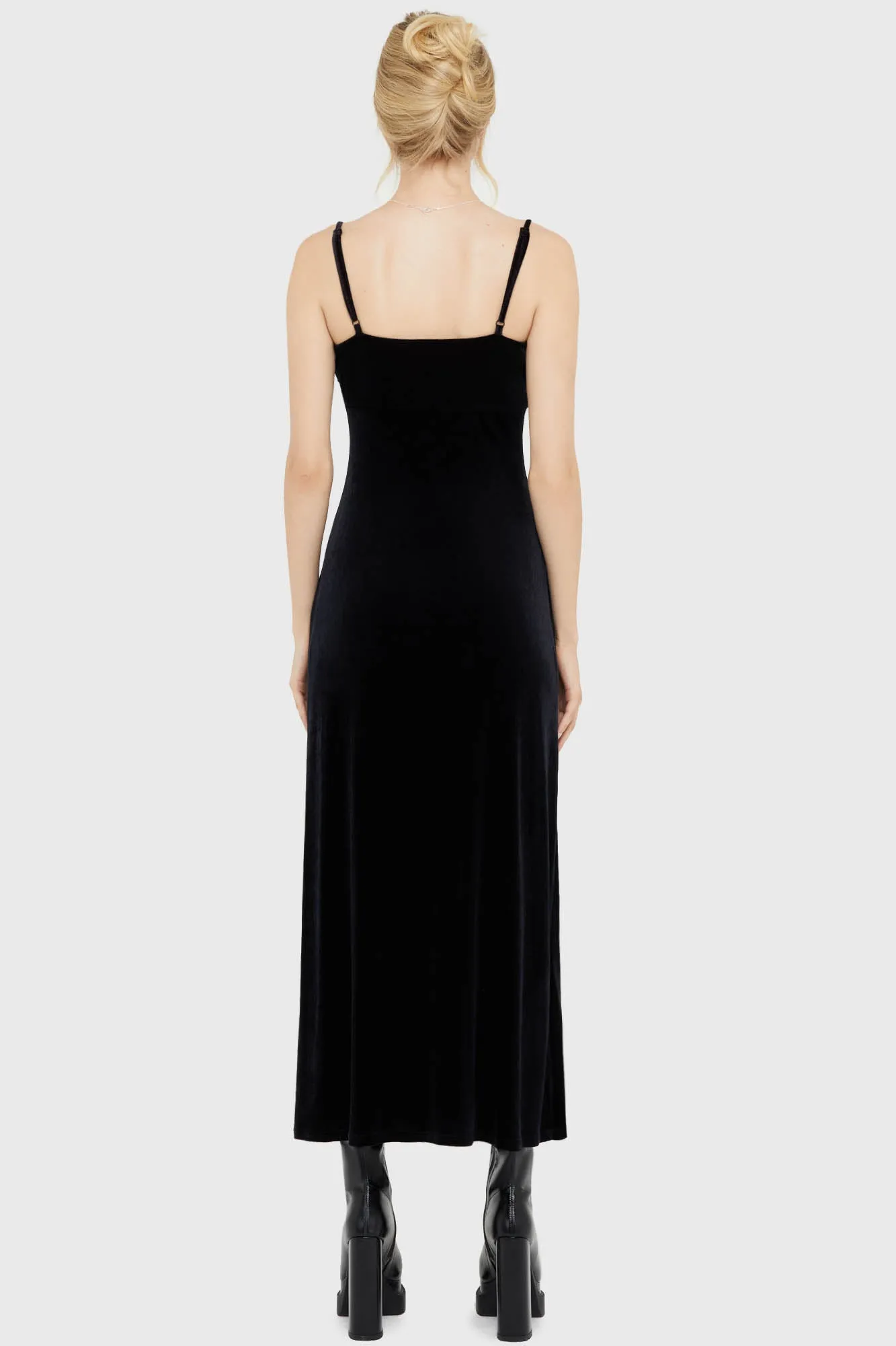 Glow In The Dark Accent Trim HeatRegulating Beneath The Sky Slip Dress