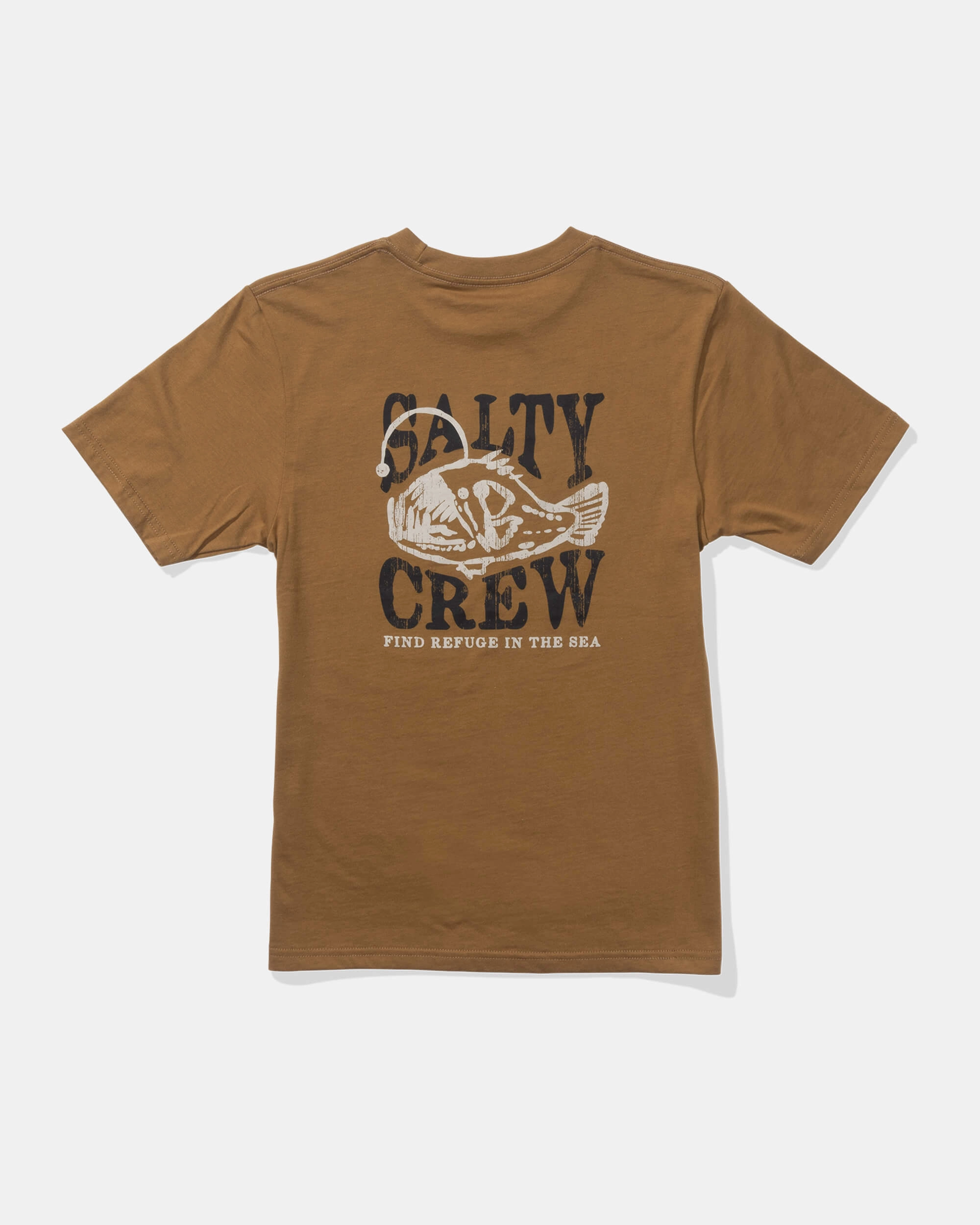 Briny  Ss Tee Kids - Caramel HighStrength Threadwork