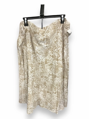 Skirt Midi By Cj Banks In Tropical Print, Size: 3x AntiFadeTechnology Heart Soul