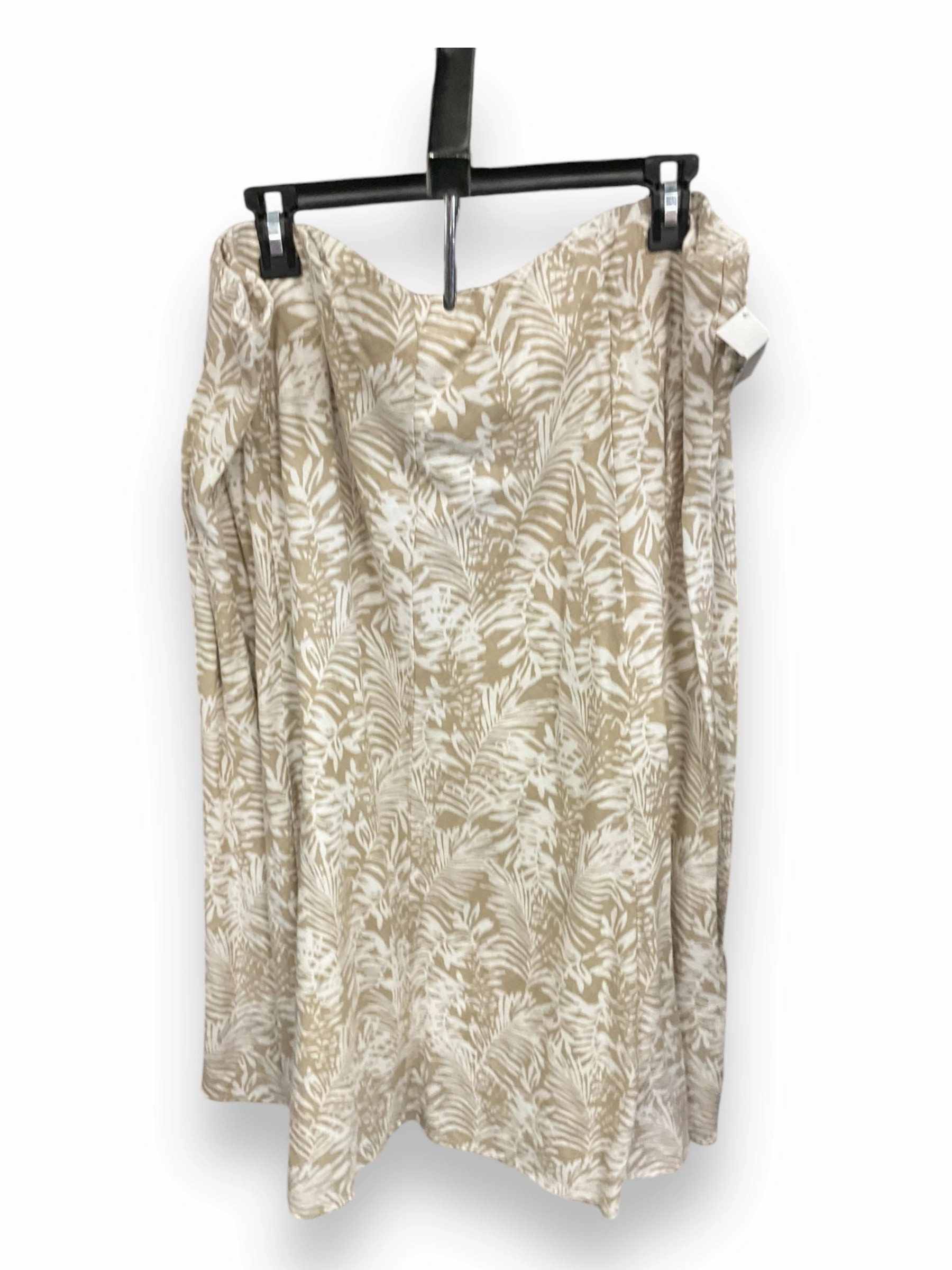 Skirt Midi By Cj Banks In Tropical Print, Size: 3x AntiFadeTechnology Heart Soul