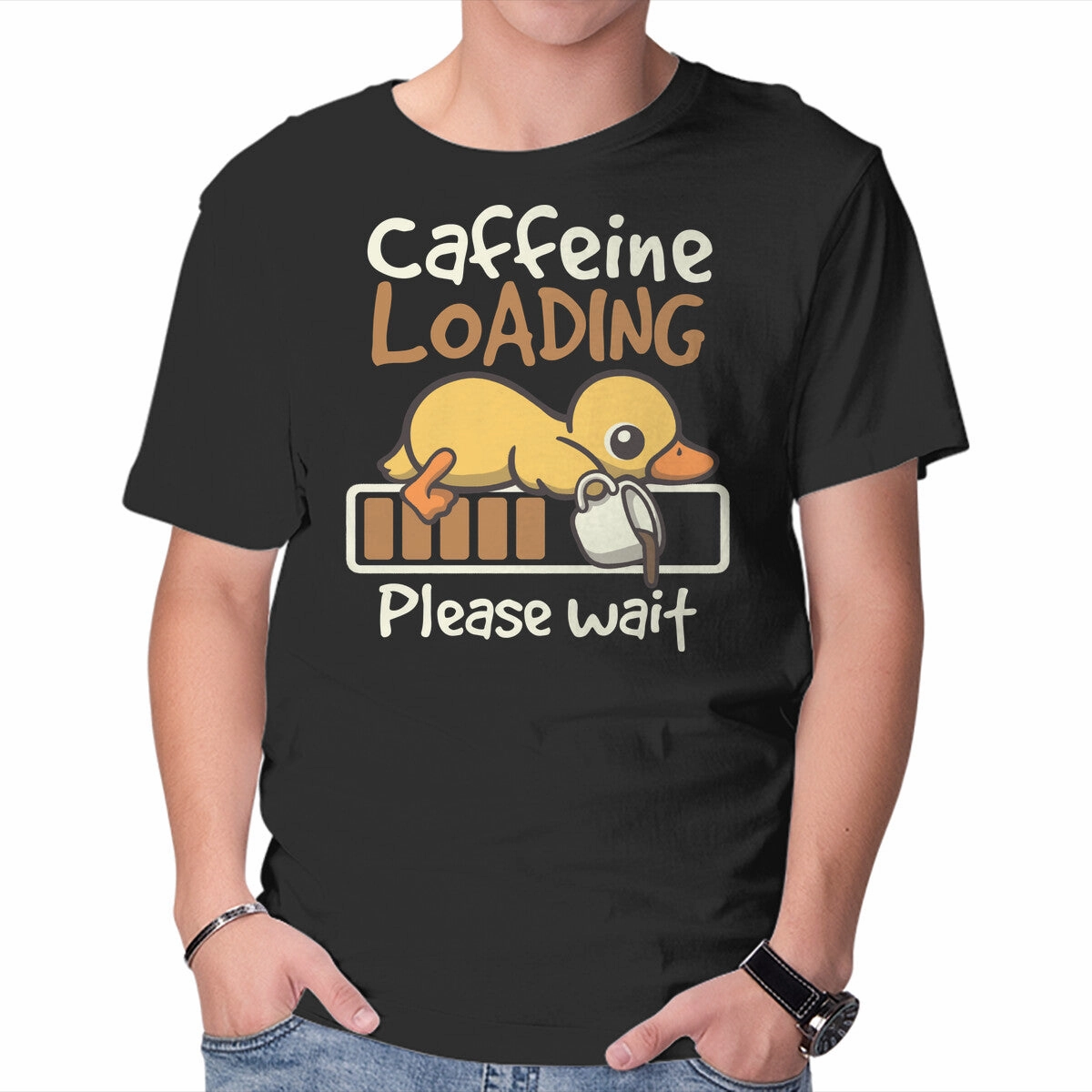Caffeine Loading Reinforced Hemline Light and Fresh