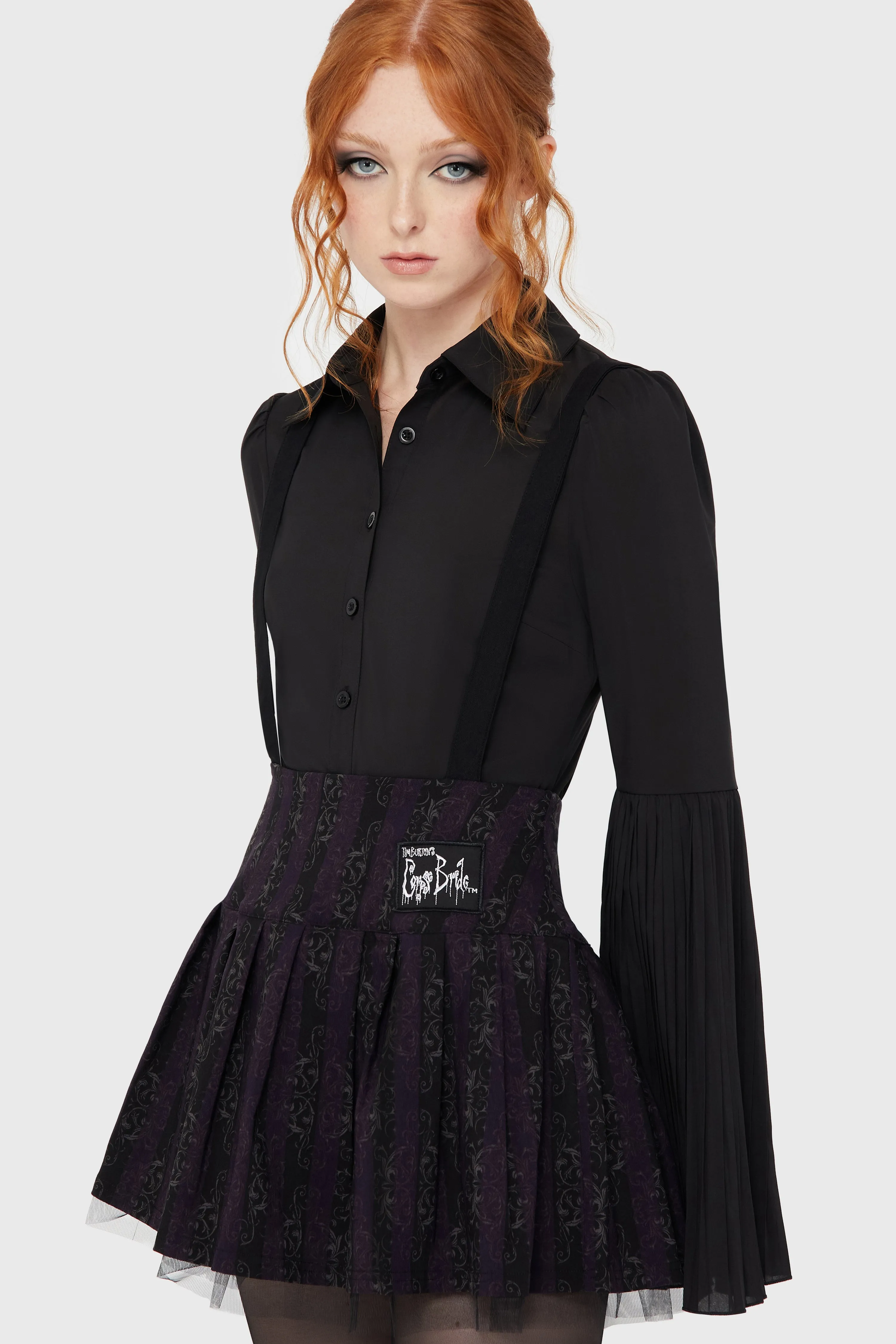 AthleticInspired Haunted Phase Pinafore Skirt