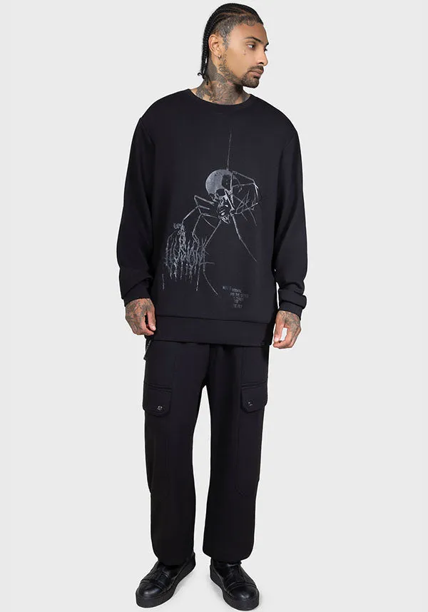 BondedShoulderTaping Hidden Zipper Pocket Eternal Abyss | JOGGERS