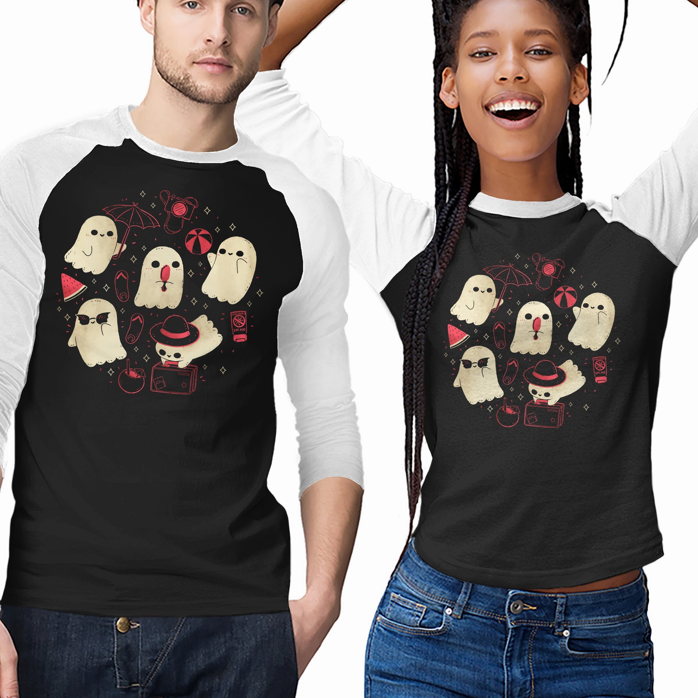 Creepy Kawaii Summer Ghosts Light Fit