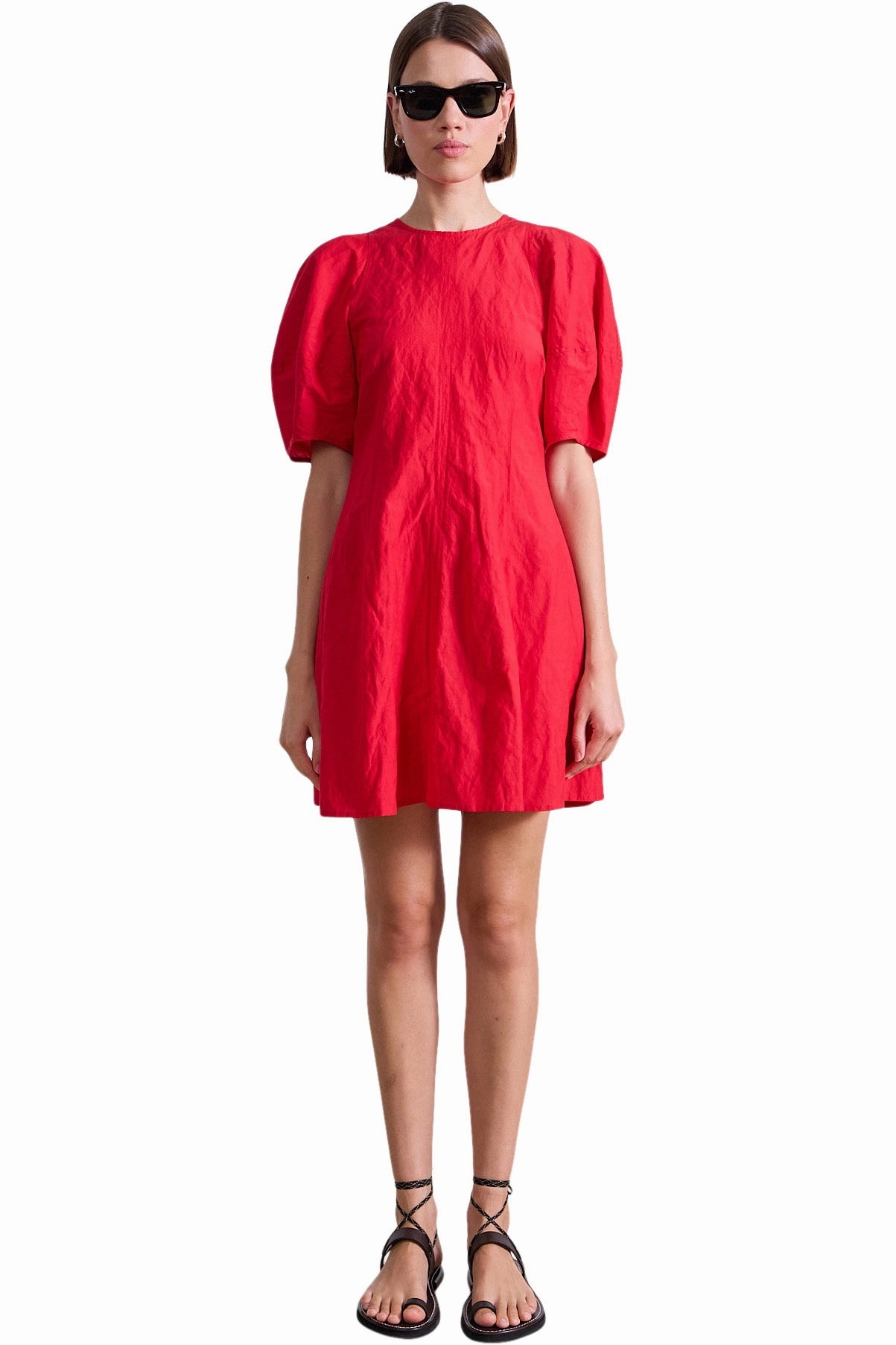 Sister Charm Apiece Apart Bettina Mini Dress in Red