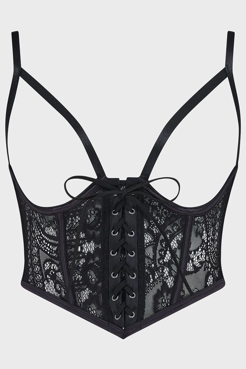 Arden Lace Basque Comfortable Wear Comfortable Style