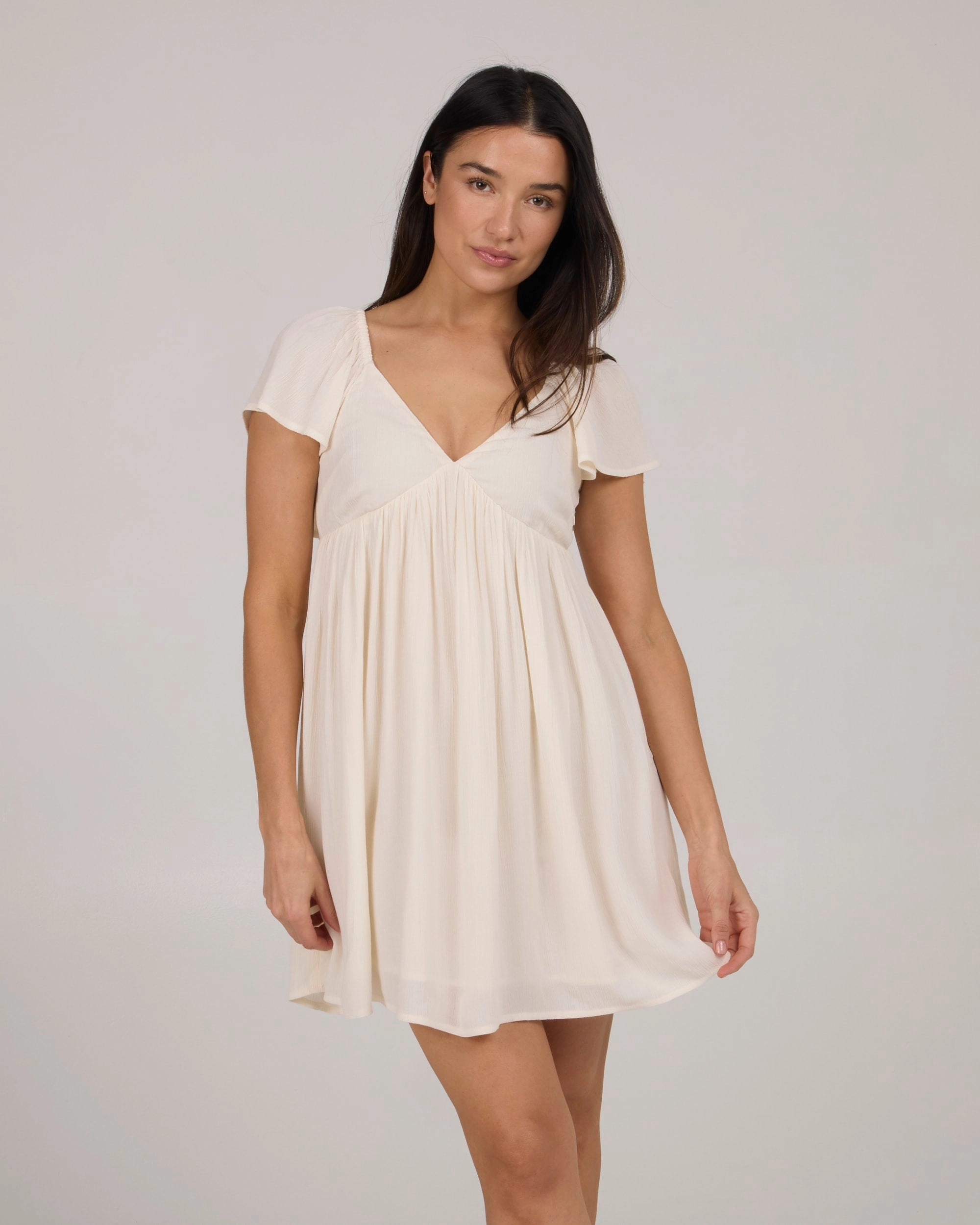 Chic Wear Mainland Dress - Off White