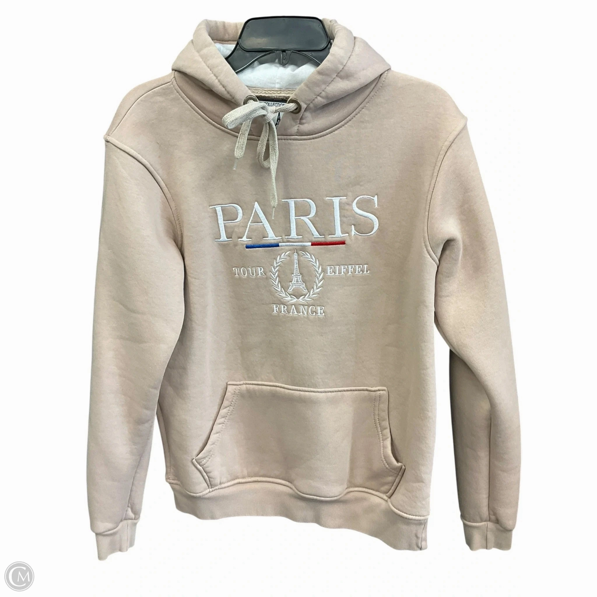 Athletic Sweatshirt Hoodie By Clothes Mentor In Tan, Size: M Chic Edge Nature Base