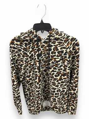 ZeroWasteProduction Athletic Sweatshirt Hoodie By Lou And Grey In Animal Print, Size: S