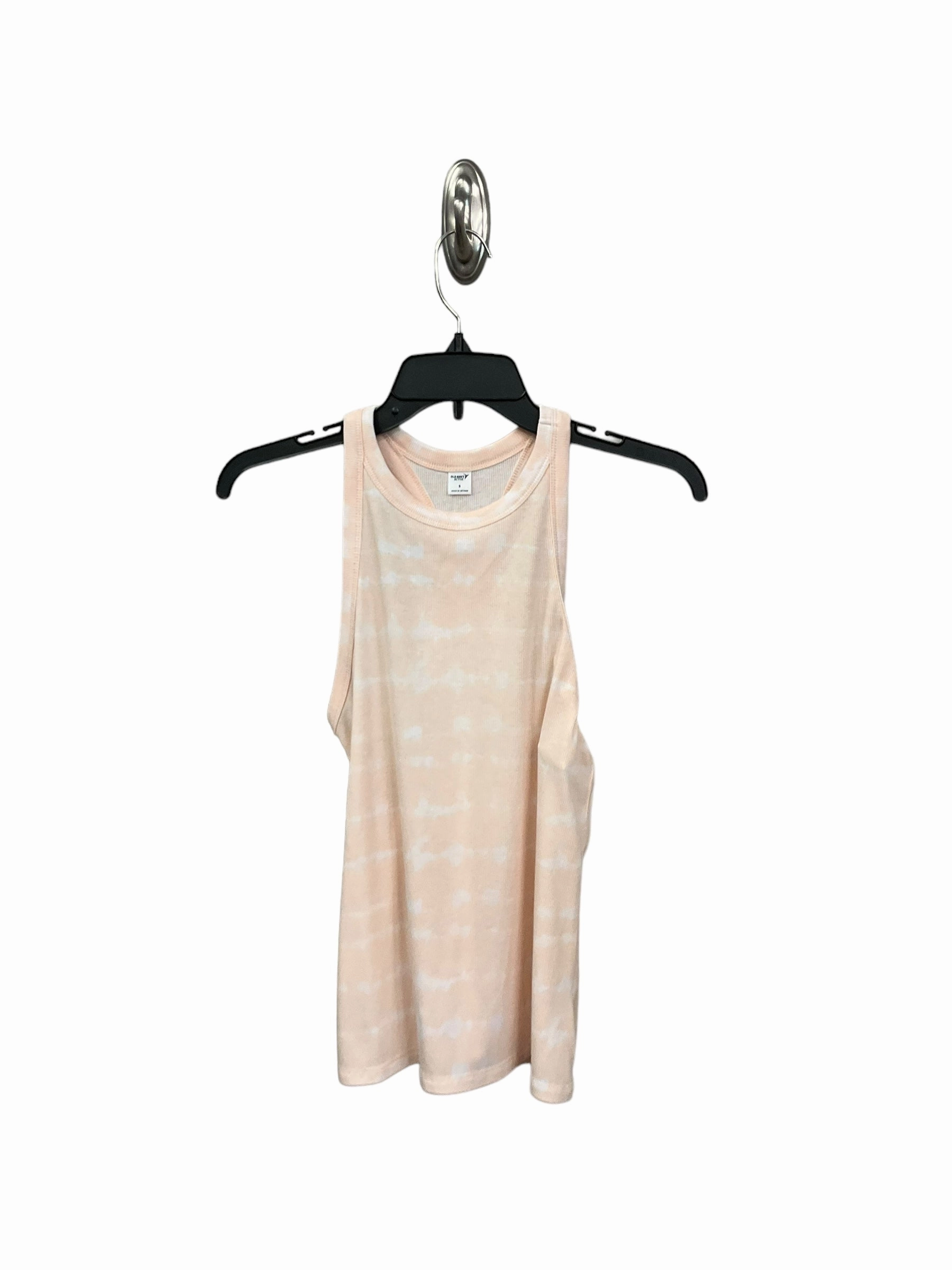 Cozy Jacket Fame Glow Athletic Tank Top By Old Navy In Peach, Size: S