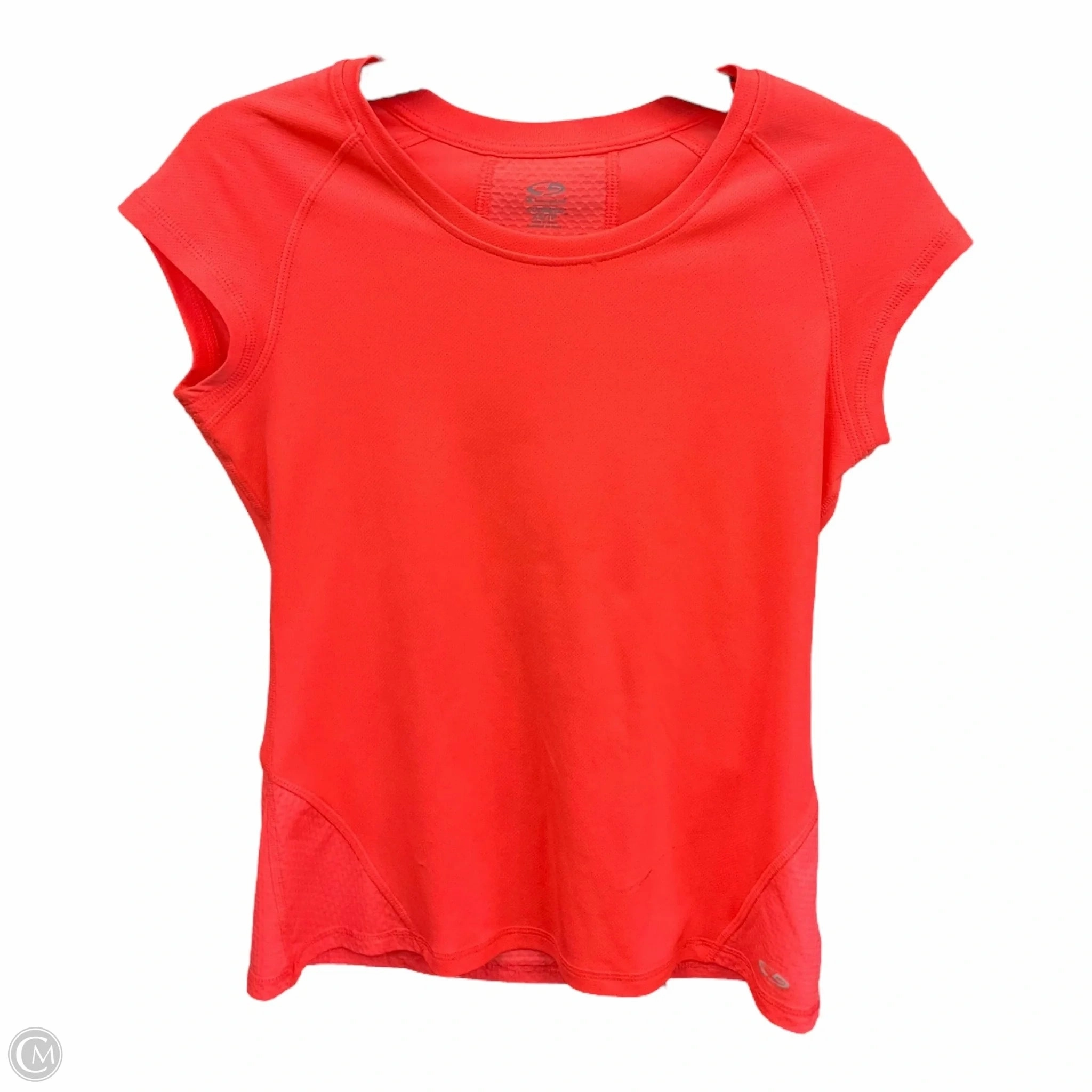 EcoFriendlyTextiles Athletic Top Long Sleeve Crewneck By Champion In Orange, Size: Xs