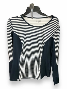 Street Edge Road Soul Athletic Top Long Sleeve Crewneck By Lands End In Striped Pattern, Size: M
