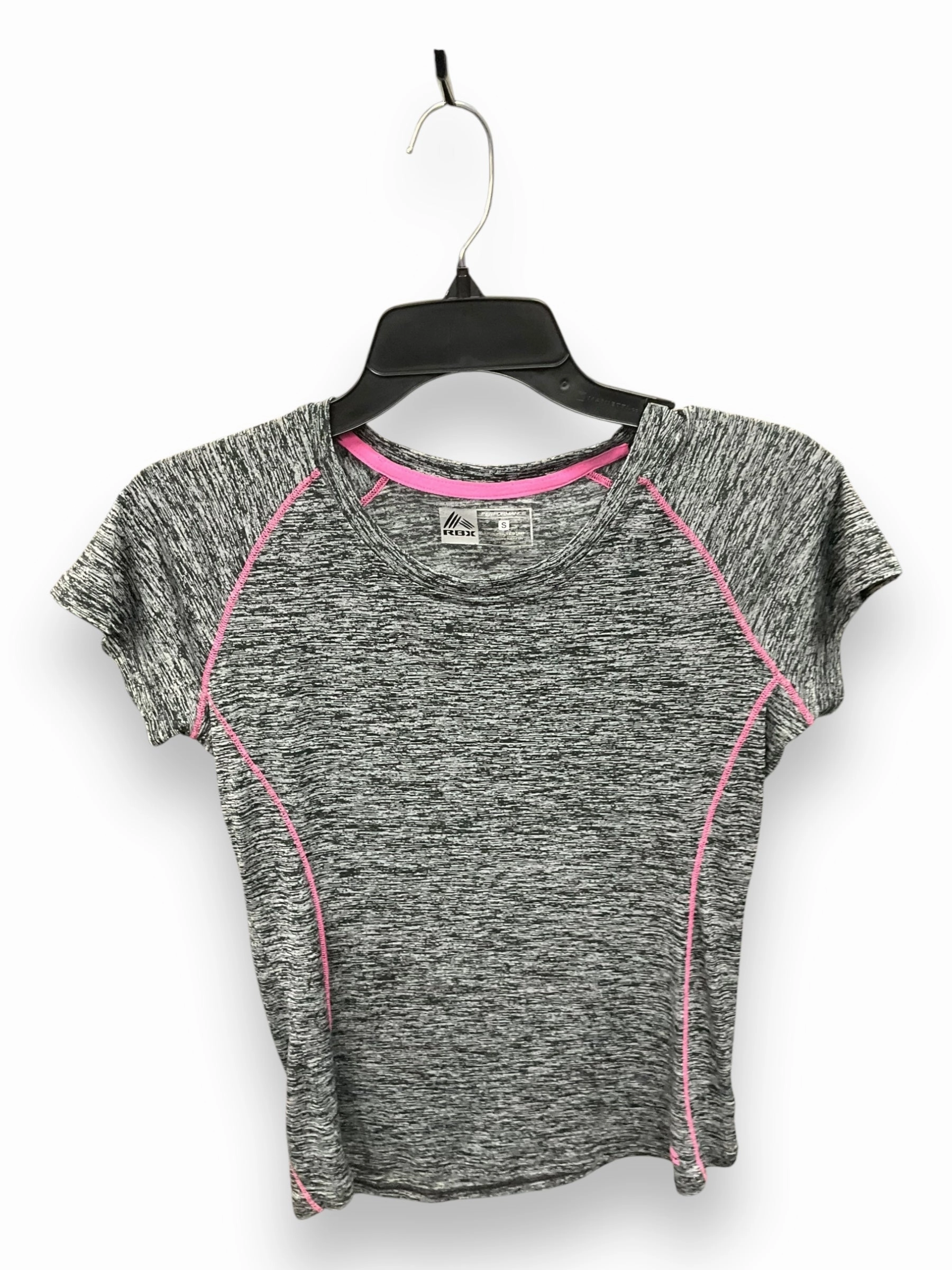 Athletic Top Long Sleeve Crewneck By Rbx In Grey, Size: S Jump Core