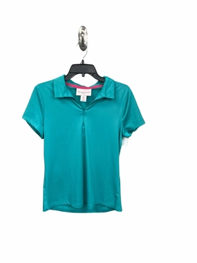 Athletic Top Short Sleeve By Tommy Bahama In Aqua, Size: M Warm Outerwear