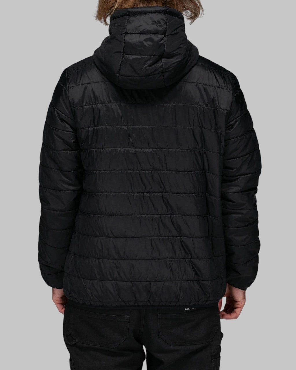 Barrier 2.0 Puff Jacket - Black Comfy Fit Piece Wind Protection