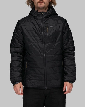 Bonded Closure Mechanism Barrier 2.0 Puff Jacket - Black