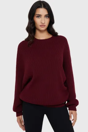 Belinda Sweater [RED] NoiseReduciting Zipper Reinforced Hem