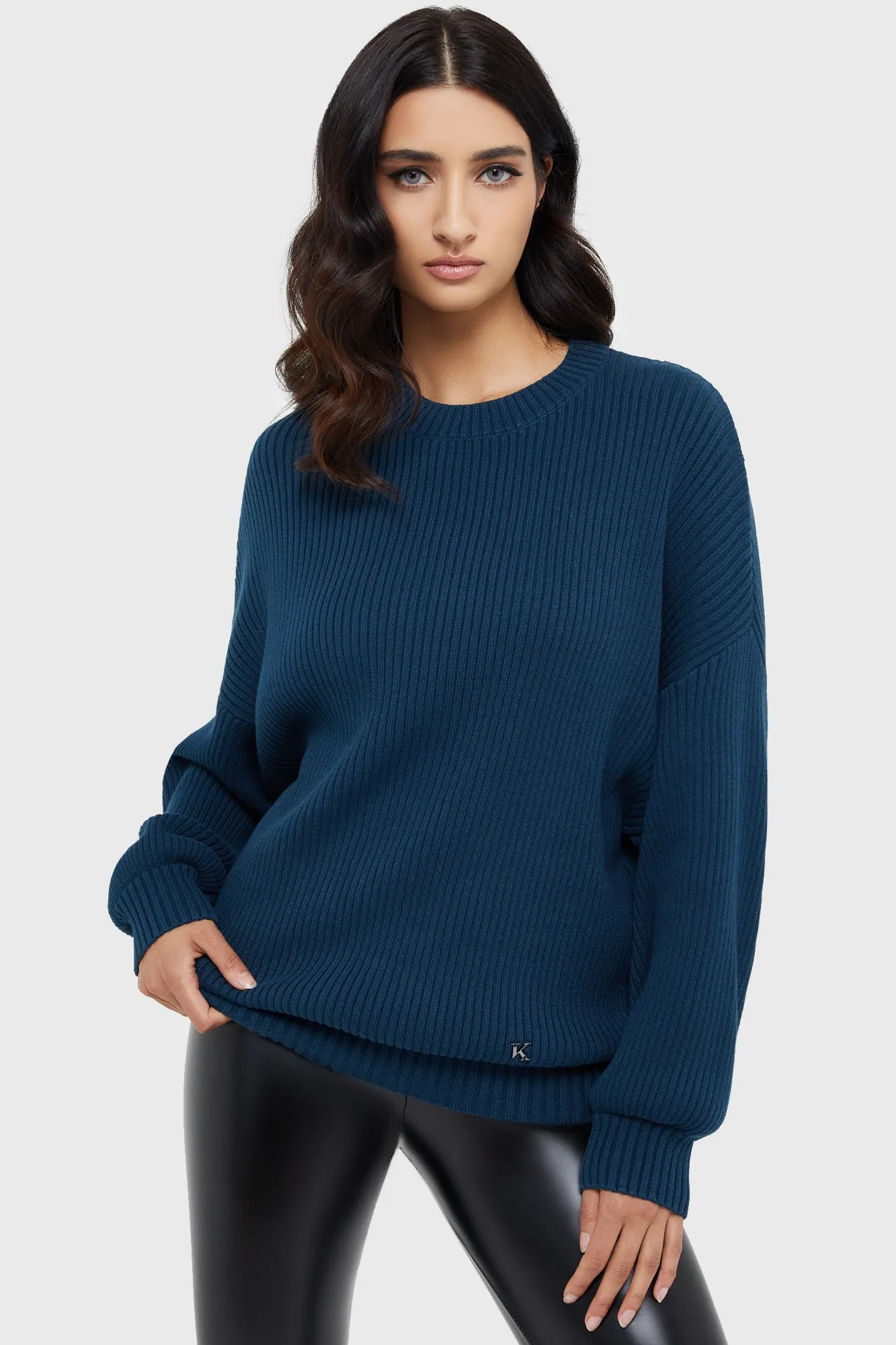 Belinda Sweater [TEAL] EcoFriendlyDye