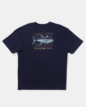 Casual Day Wear Big Game Classic Ss Tee - Blue Fin
