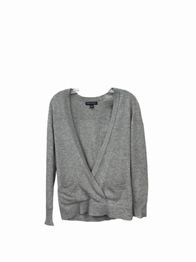 Sweater By Banana Republic In Grey, Size: S EasyAdjustment