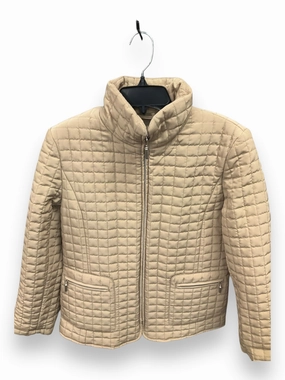 sporty wear Jacket Puffer & Quilted By George In Beige, Size: M