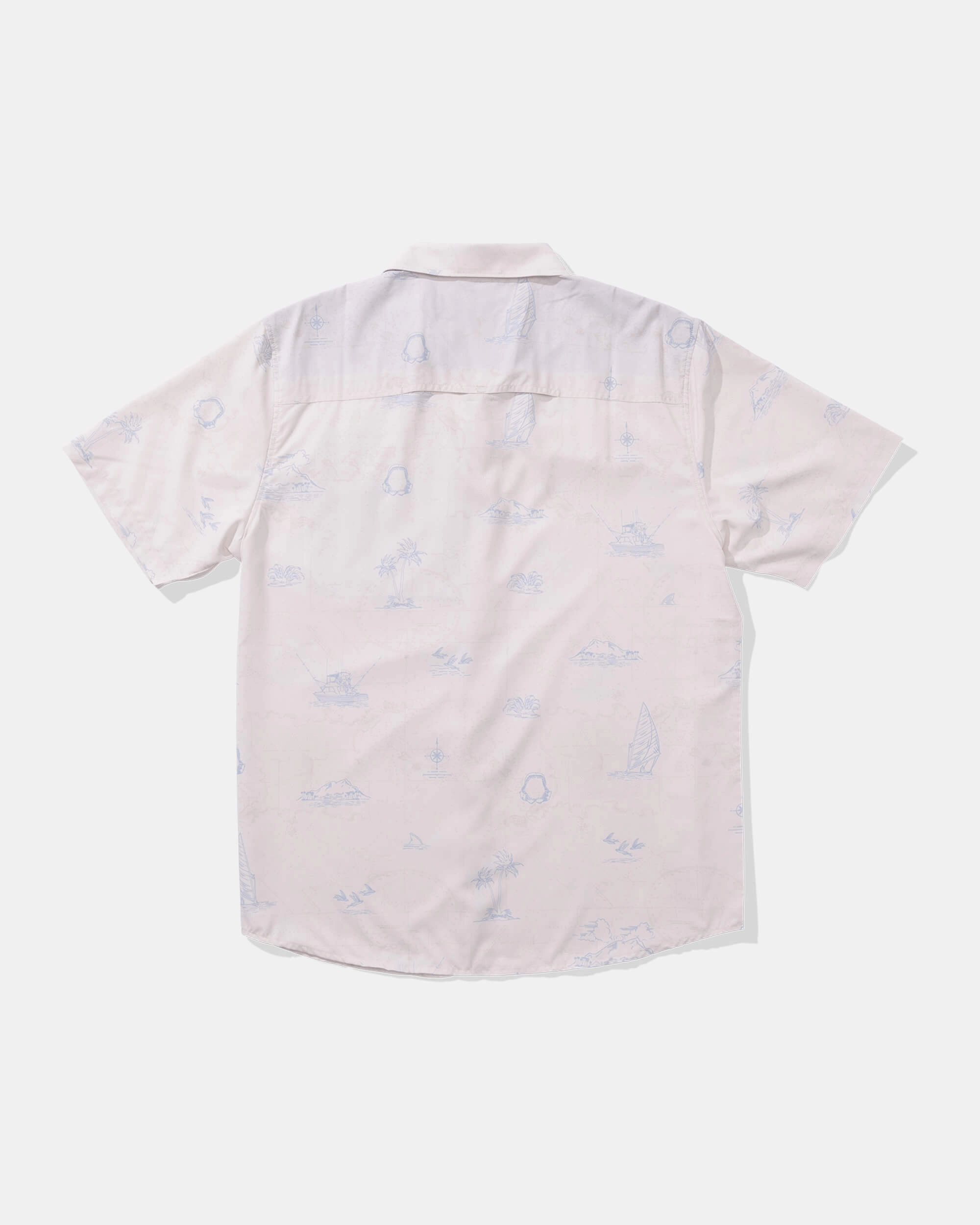 Reinforced Seams Helmsman Uv Button Up - Oyster