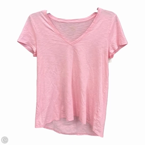 Top Short Sleeve Designer By Lilly Pulitzer In Pink, Size: Xs Relaxation Wear Pure Fit
