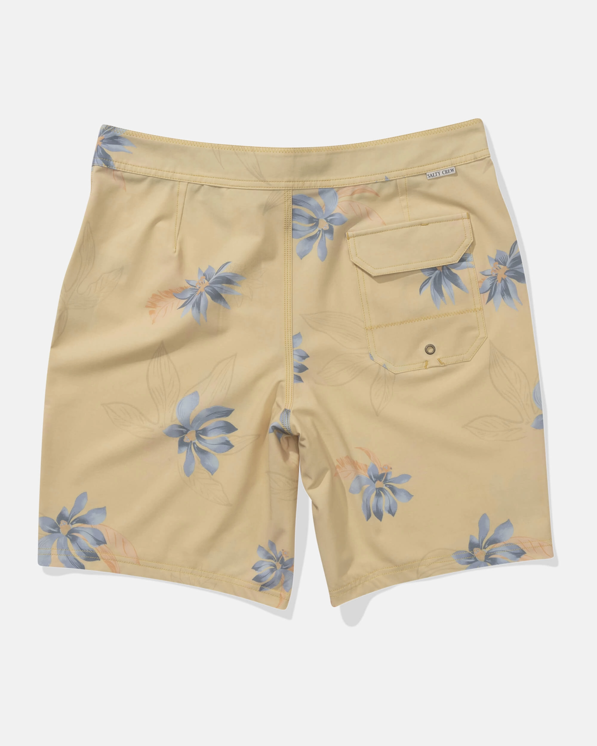 Bloomin Boardshort - Saffron Water Repellent Quick Release Closure