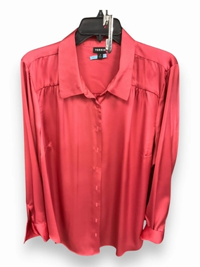 Blouse Long Sleeve By Torrid In Mauve, Size: 2x Green Soul Bold Fashion