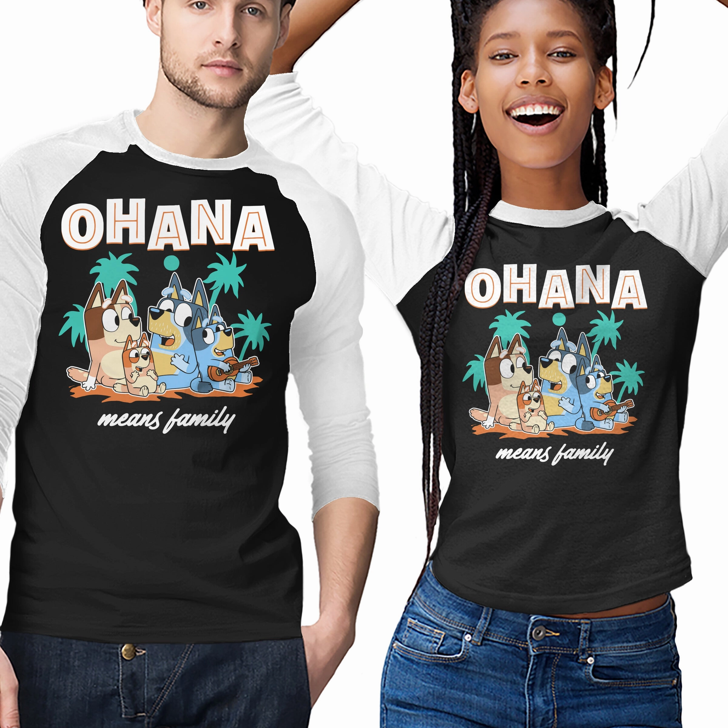 Casual Performance Bluey Ohana