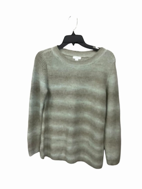 QuickDrying Fiber HighElasticity Fiber Sweater By J. Jill In Green & Tan, Size: S
