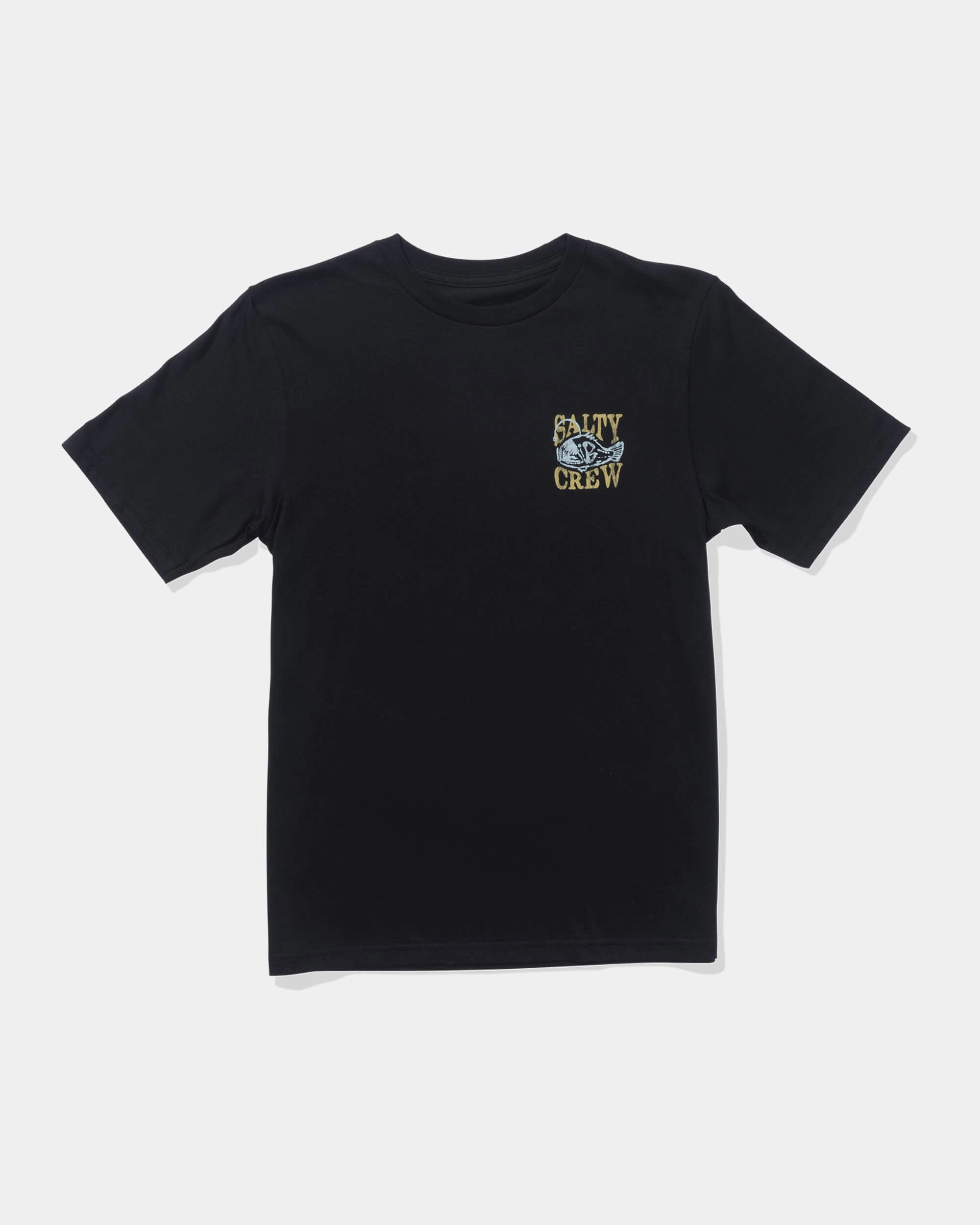 Quick Access Pockets Briny  Ss Tee Kids - Black