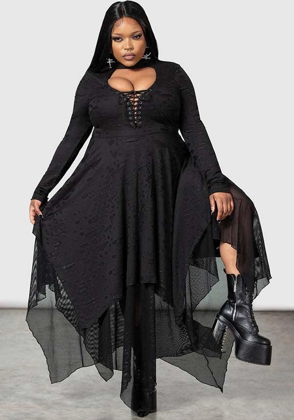 Applique-Detail Boneland Arrow | MAXI DRESS**