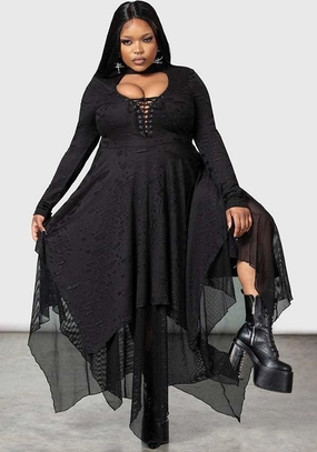 Applique-Detail Boneland Arrow | MAXI DRESS**