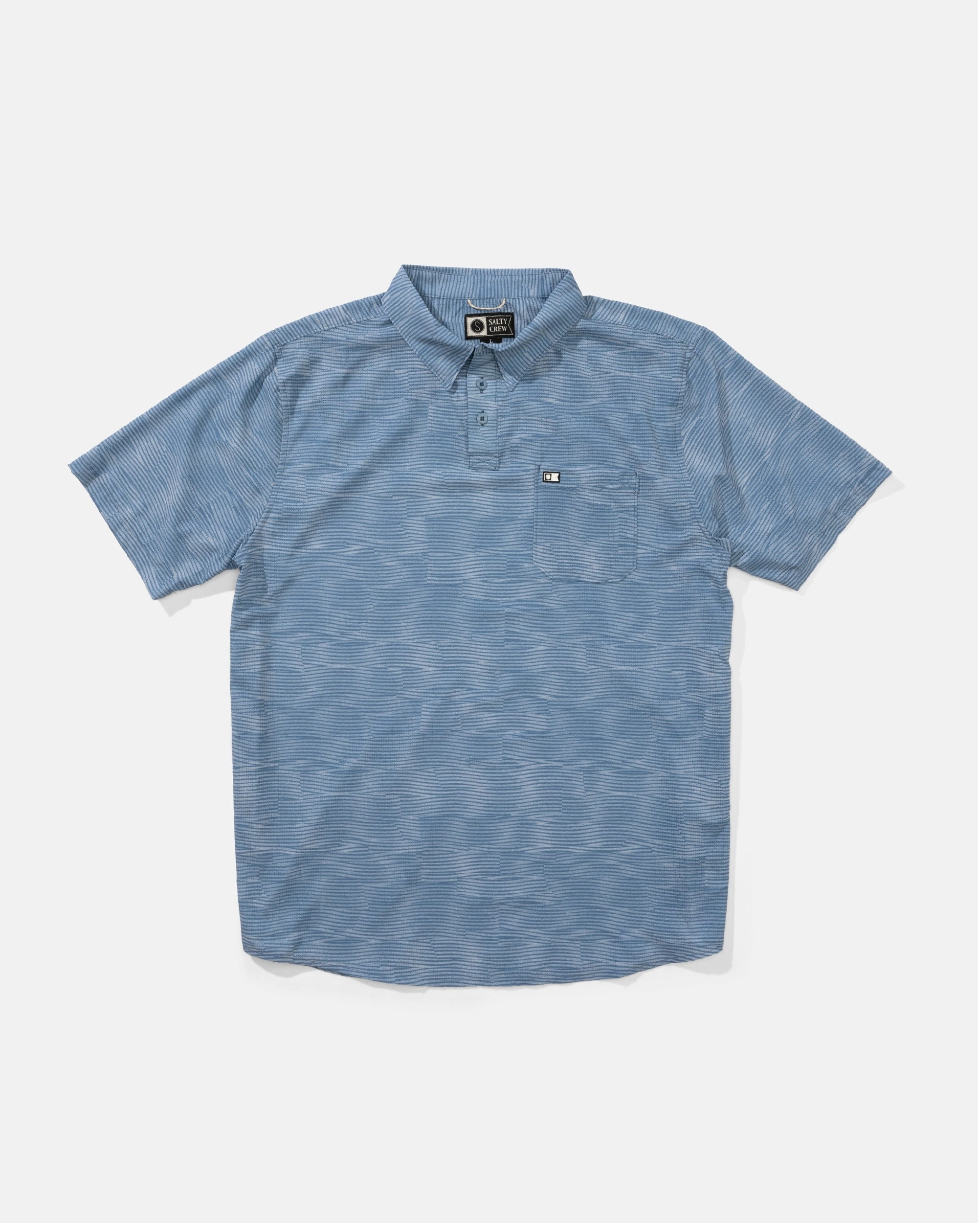 Breezer Perf Polo - Pilot Blue Simple Fit