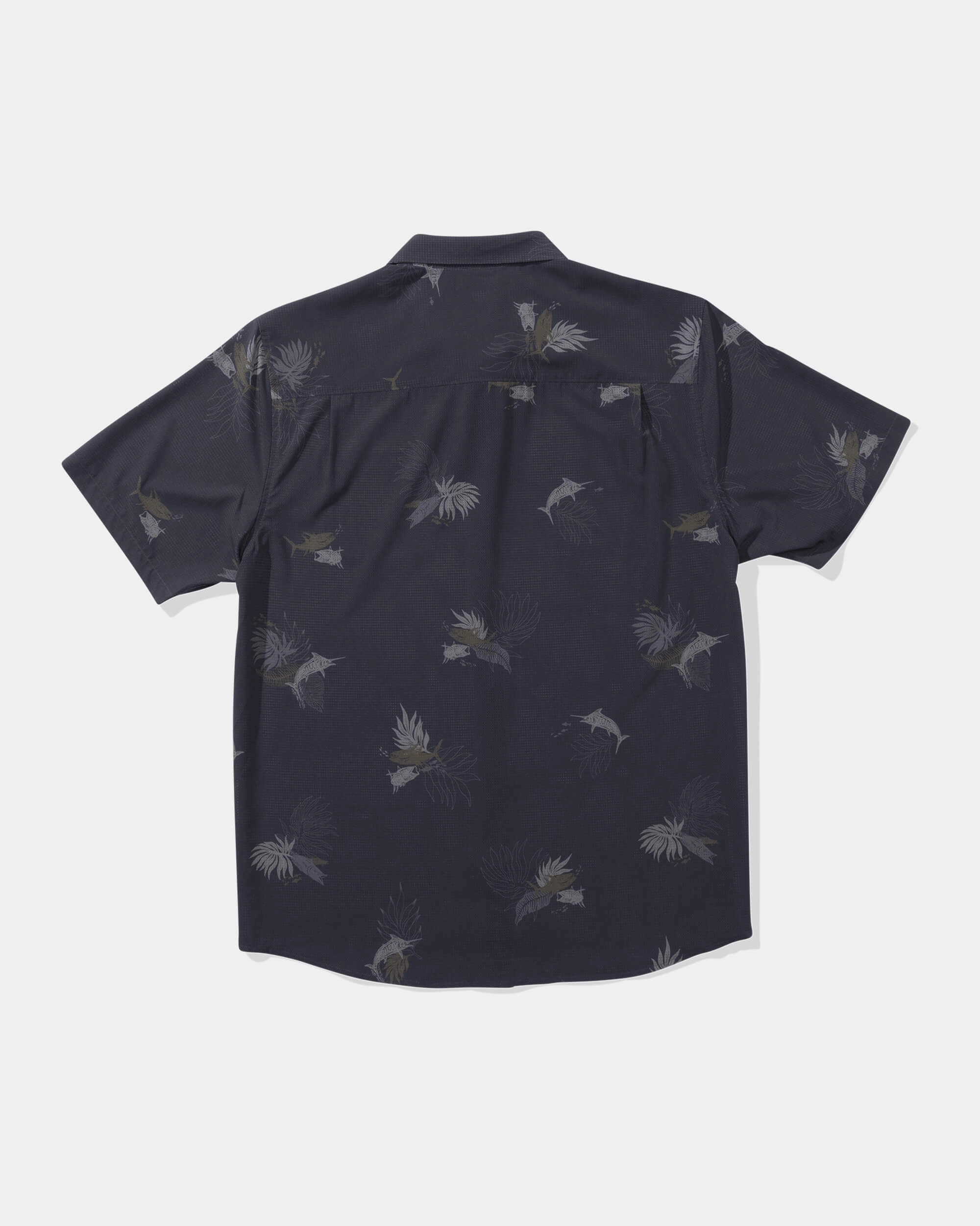 Relaxed Wear Breezer Perf S/S Tech Woven - Charcoal