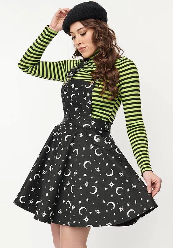 Versatile Style Wear Brionne [Moon] | PINAFORE DRESS [Glow In The Dark]**