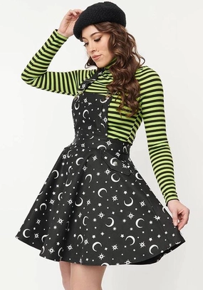 Versatile Style Wear Brionne [Moon] | PINAFORE DRESS [Glow In The Dark]**