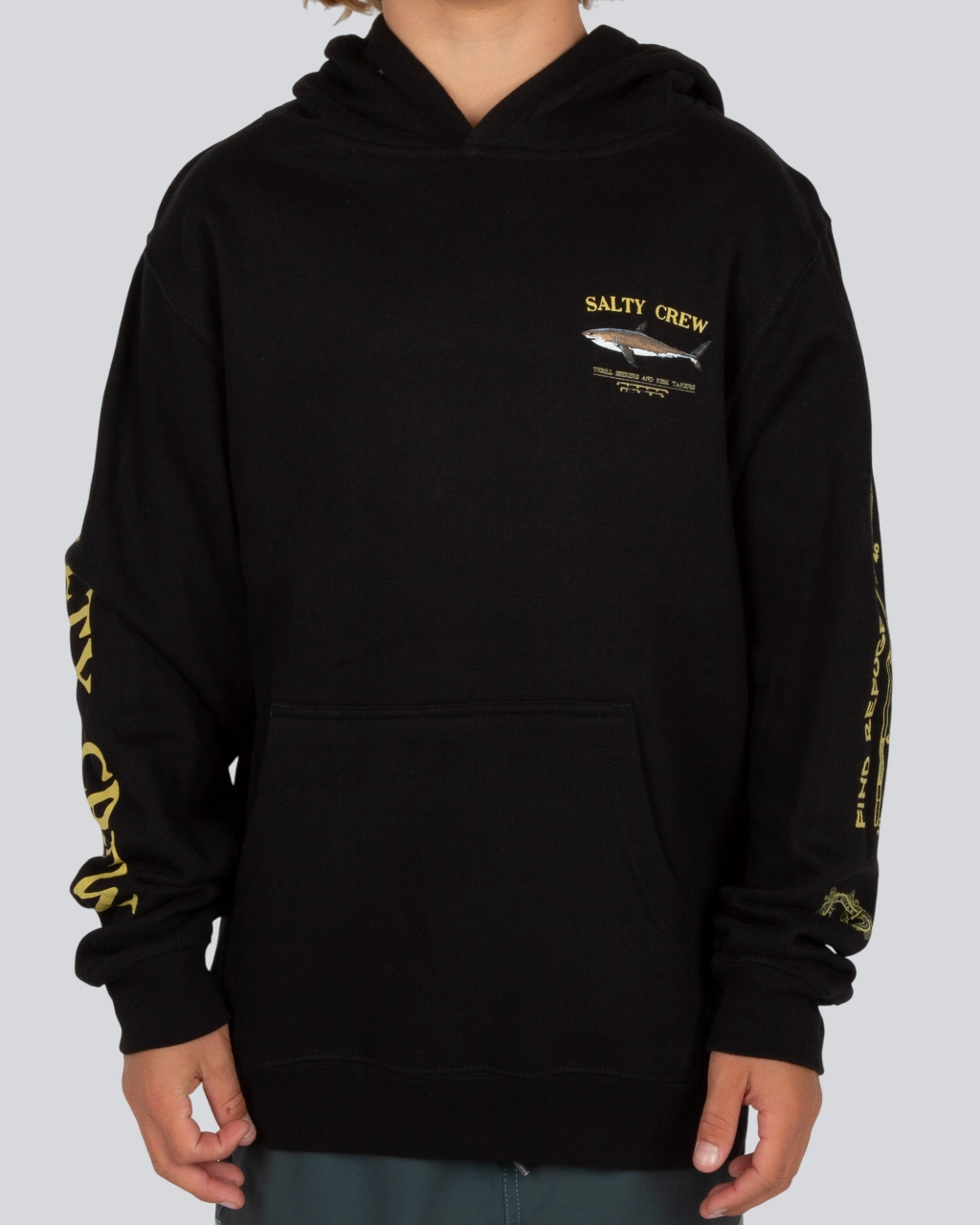 Everyday apparel Bruce  Hood Fleece Kids - Black