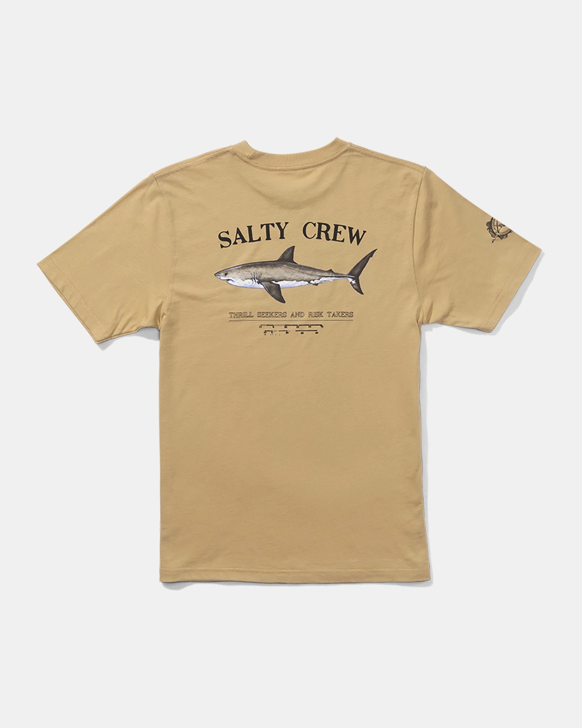 Bruce  S/S Tee Kids - Khaki MeshPanelIntegration