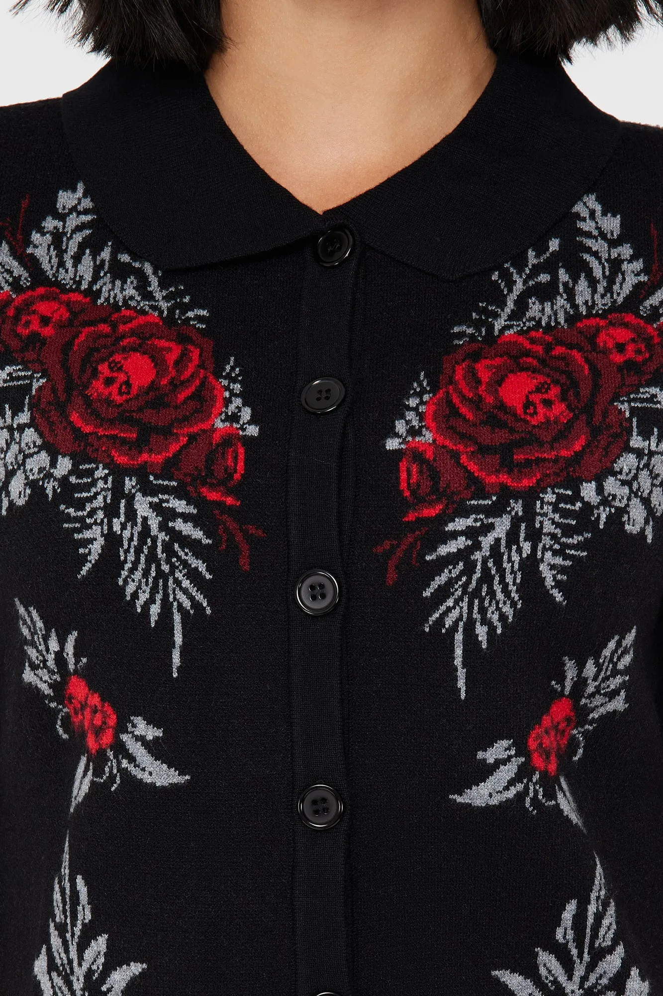 Batty Blaze Cardigan AntiOdorTreatment CrossBackDesign