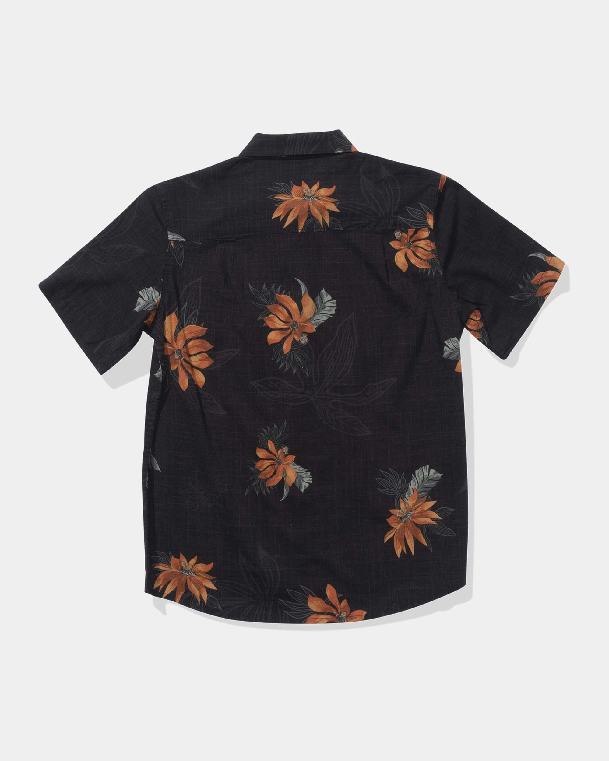 Fitted Shape Bloomin  Ss Woven Kids - Black
