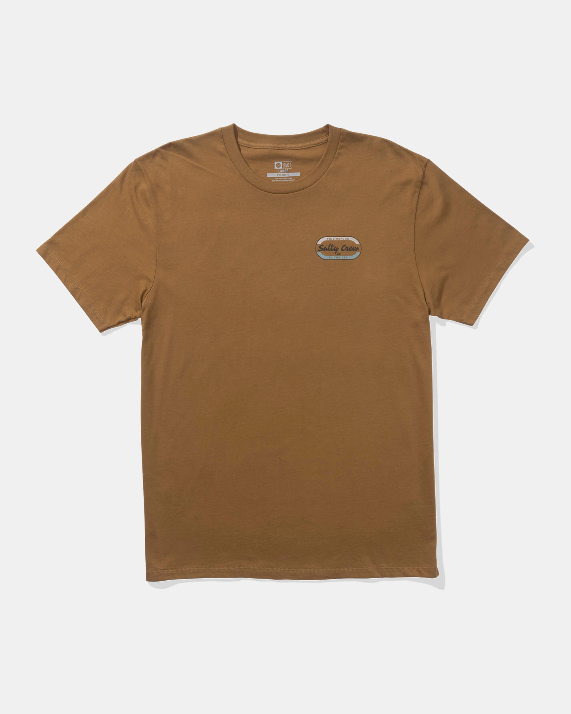 Capsule Ss Tee - Caramel Fit Design Chilly Comfort Wear