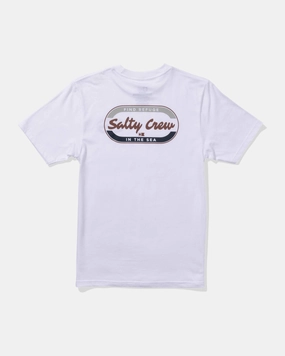 Capsule  Ss Tee Kids - White SoftInteriorLining Ventilated Panel Design