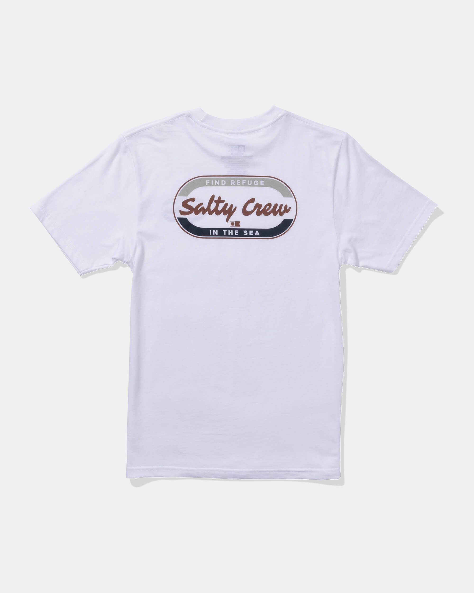Capsule  Ss Tee Kids - White SoftInteriorLining Ventilated Panel Design